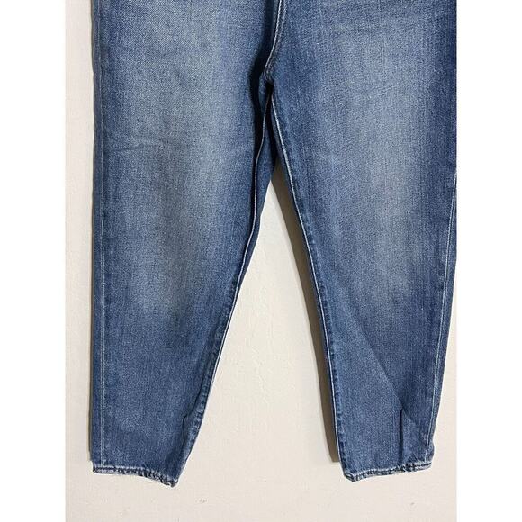 Madewell 26 Jeans The Momjean Downey Wash High Rise Stretch Denim ag375 - Picture 4 of 9